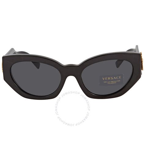 Versace Grey Cat Eye Ladies Sunglasses VE4376B .